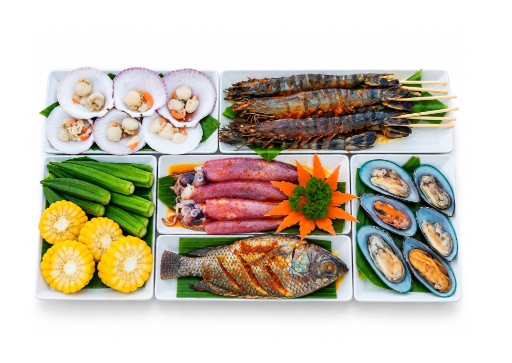 Set BBQ Hải Sản Bãi Rạng 700k/2 Người - Combo 1
